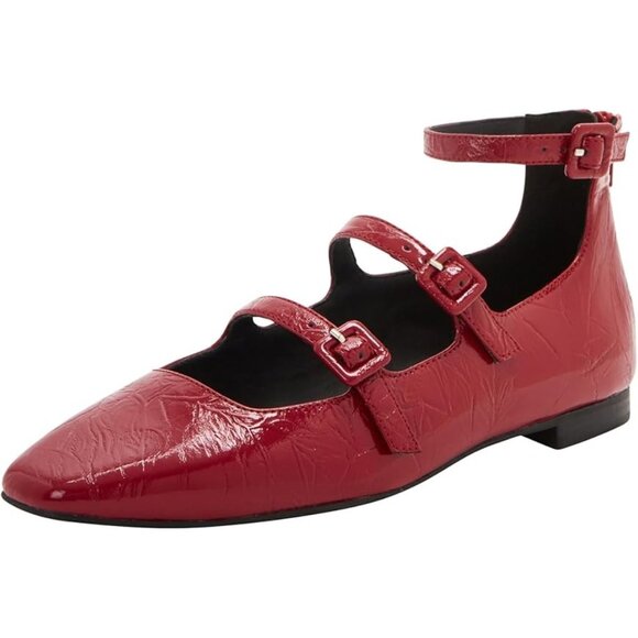 Katy Perry Confidant Mary Jane Sandal - Crimson Red - Picture 1 of 5